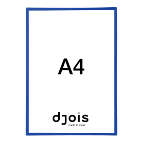 Djois magnetický rámeček - Display Frame, A4, modrý, 1 ks