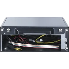 Inter-Tech MW-02 II černá / Skříň / Mini-ITX / externí napájení / čtečka karet SD / USB-C (88881246)