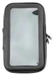 Hurtel Voděodolný držák telefonu na kolo/motorku XL černý / Držák na mobil / univerzální / max. telefon 165×80 mm