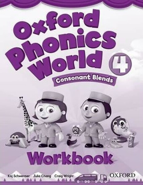 Oxford Phonics World 4 Workbook - Kaj Schwermer