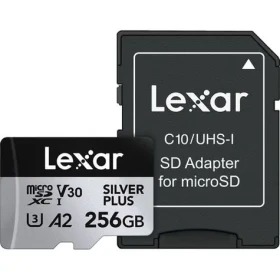 Lexar Professional SILVER PLUS microSDXC 256GB / čtení: 205MBps / zápis: 150MBps / UHS-I / V30 (LMSSIPL256G-BNANG)
