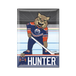 Wincraft Magnet Edmonton Oilers NHL Metal Magnet MASCOT