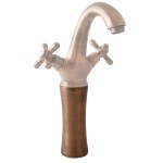 RAV Slezák - Podstavec k umyvadlové stojánkové baterii MK28SM, MK29SM, Stará mosaz (Bronz) MD0789-15SM MD0789-15SM