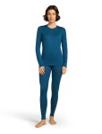 Dámské merino tričko s dlouhým rukávem ICEBREAKER Wmns 260 Tech LS Crewe, Atlantis velikost: M