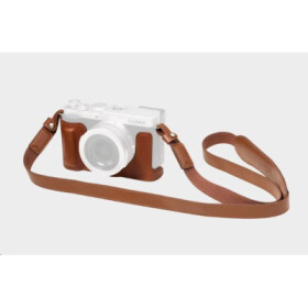 SmallRig 6275 Leather Half Case Kit for Panasonic LUMIX L10 Brown EDF_1140420