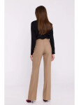Kalhoty Bootcut S371 světle hnědé - Stylove M