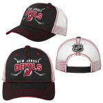 Outerstuff Dětská kšiltovka New Jersey Devils NHL Lockup Meshback Adjustable