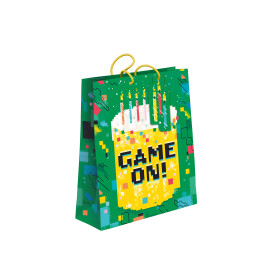 Dárková taška malá - Game on (17,8 × 9,8 × 22,9 cm) - Albi