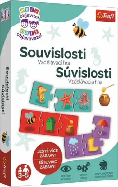Trefl - Hra - Vzdělávací hra Malý objevitel: Souvislosti