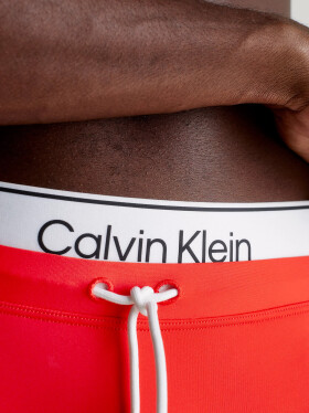 Pánské plavky KM0KM00959 XM9 oranžové - Calvin Klein M