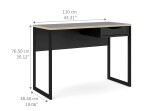 Psací stůl Function Plus 70513 černý