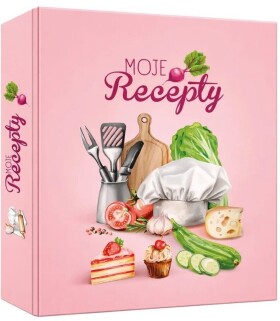 Kroužkový receptář Karis růžový - Moje recepty