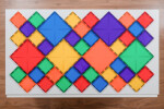 Connetix Connetix Tiles - Magnetická Stavebnice Duhové Čtverce 42 ks