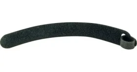 Schwaiger páska se suchým zipem černá / Stahovací páska / 170 x 12 mm / 10 ks (KMKB3010)