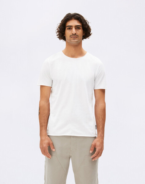 Tričko Armedangels Jaames Brushed T-Shirt 188 white
