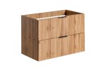 COMAD - Skříňka pod umyvadlo 80cm 2 zásuvkyADEL OAK 5907611654804