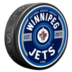 Mustang Puk Winnipeg Jets NHL Gear Textured