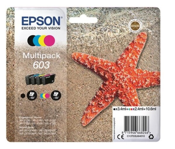 EPSON ink Multipack "Hvězdice" 4-colours 603 Ink EDF_1092129