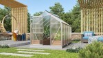 Polykarbonátový skleník – Vitavia Venus 6200, PC 4 mm stříbrný