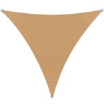 Malatec Stínící plachta trojúhelník 5x5x5m 200g/m písková