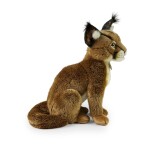 Plyšový karakal sedící 35 cm, ECO-FRIENDLY