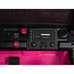 Mamido Elektrické autíčko Extreme Sport 4x4 s proměnlivou velikostí růžové