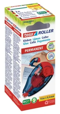 Tesa Roller ecoLogo / Náplň do lepicího rolleru / Trvalé lepení / 2 ks (59606-00000-03)