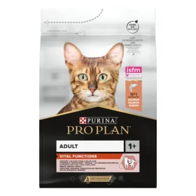 Purina Pro Plan Cat Vital Function Adult losos 3kg / Granule pro kočky / pro dospělé kočky (7613036508247)