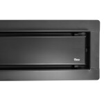 REA - Odtokový žlab 100 Pure Neox - matný černý REA-G6605