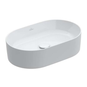 VILLEROY & BOCH - Collaro Umyvadlo na desku, 56x36 cm, CeramicPlus, alpská bílá 4A1956R1