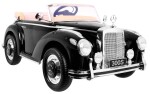 Mamido Elektrické autíčko Mercedes Benz 300S Retro lakované černé