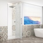 GELCO - TRINITY CHROM dveře do niky pravé, 800 matné sklo, GT1280MR-CH GT1280MR-CH