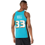 Mitchell Ness Detroit Pistons NBA Swingman Road Jersey Pistons 98 Grant Hill SMJYGS18164-DPITEAL98GHI Pánské oblečení