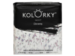KOLORKY NIGHT noční jednorázové eko plenky jednorožci - L (8-13 kg), 19 ks
