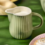 Ib Laursen Keramický džbánek Mynte Wasabi 200 ml, zelená barva, keramika