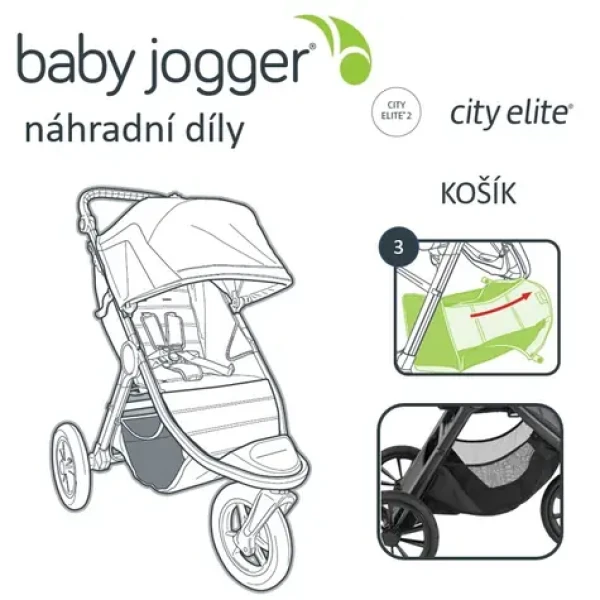 BabyJogger KOŠÍK CITY ELITE 2 (NDBJ459529)