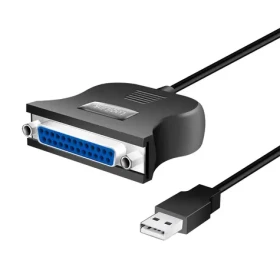 LogiLink UA0054A USB-A 2.0 (M) - DB25 (F) kabel 1.8m (UA0054A)
