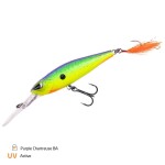 Zeck Wobler Hitch 75 DD - Purple Chartreuse,Zeck Wobler Hitch 75 DD - Purple Chartreuse