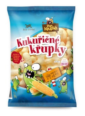 Křupky kukuřičné bez soli 100g