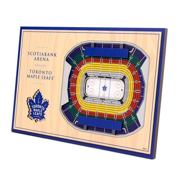 Cedule Toronto Maple Leafs NHL StadiumView 3D Desktop Stadion