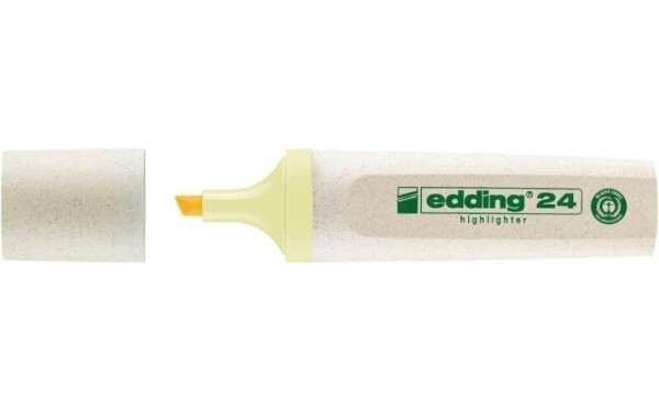 Zvýrazňovač EDDING 24, pastelově žlutý