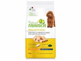 Trainer Natural SmallToy Adult kuře a rýže 2kg / Superprémiové krmivo pro dospělé psy malých a miniaturních plemen (8015699006549)