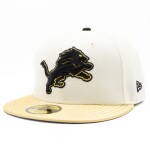 New Era Pánská kšiltovka Detroit Lions NFL 2004 Pro Bowl 59FIFTY Fitted Chrome Gold Velikost: 7 1/4