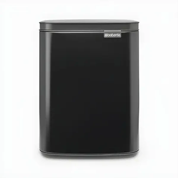 Brabantia BO matná černá / Odpadkový koš / 7 l (22 29 00)
