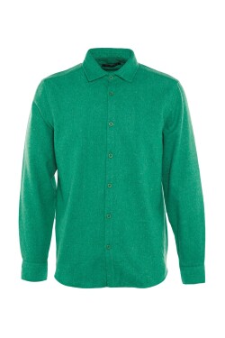 Trendyol zelená košile regular fit