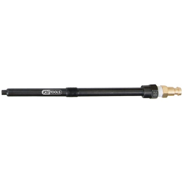 KS Tools 150.3680 Adaptér žhavicích svíček, M10 x 1,0 s vnějším závitem, délka 175 mm