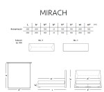 Materasso Kontinentální čalouněná postel MIRACH boxspring ROZMĚR: 2x (90x200) cm - boxspring