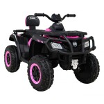 Mamido Dětská elektrická čtyřkolka XT-Speed 4x80W 24V růžová