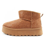 Lee Cooper snow boots women winter fashion fur insulated boots brown dámské 38