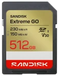 SanDisk Extreme Go SDXC 512GB / Paměťová karta / čtení 230 MB/s / zápis 150 MB/s (SDSDXGN-512G-GNCIN)